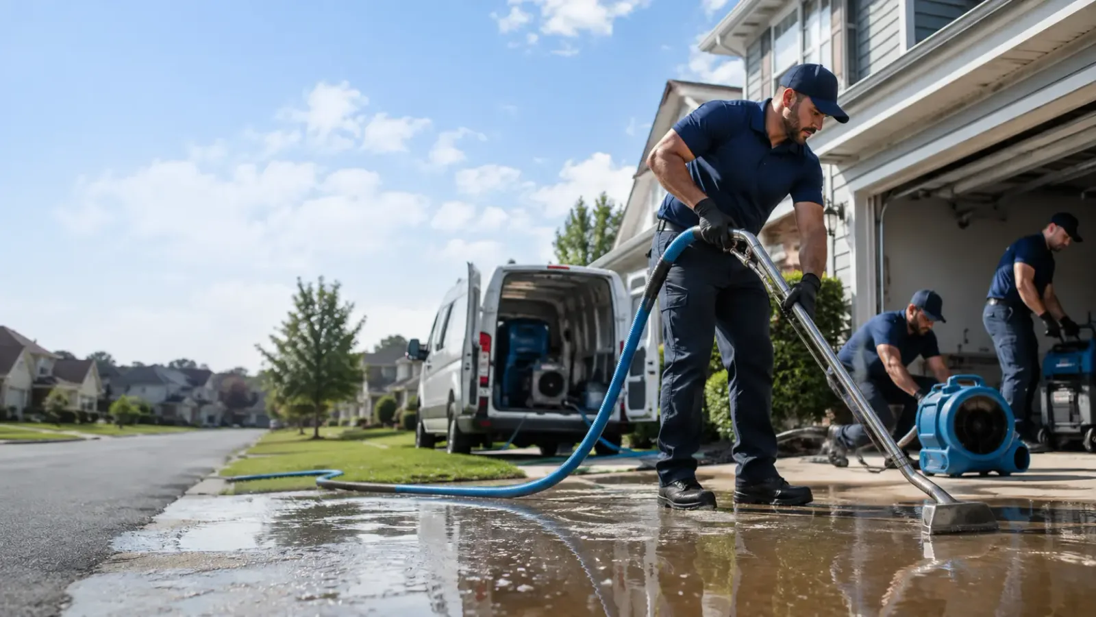 Flood Damage Restoration in New London, IA